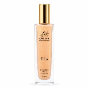 Parfum Corps & Cheveux Pailleté – ELLA Cristal Noir 100ML